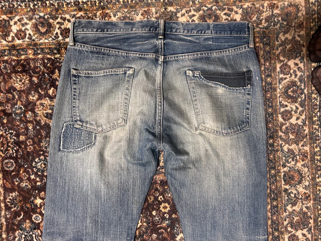 Patchwork denim pants 상품이미지3