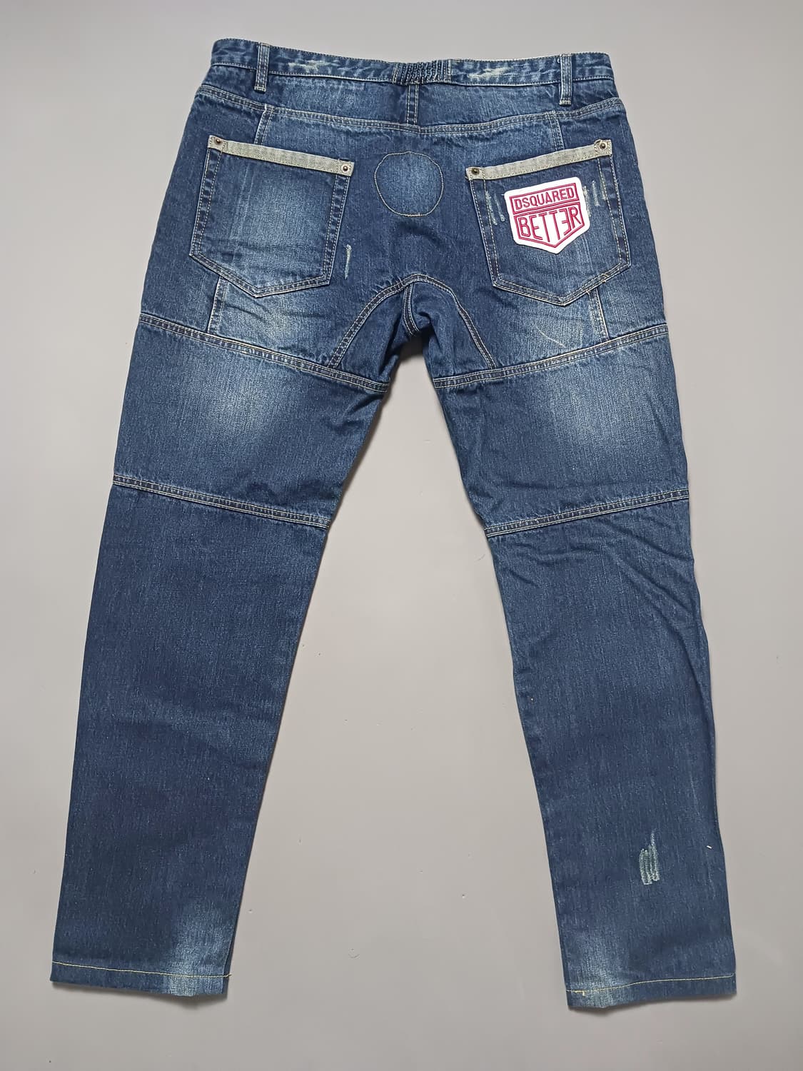 [36] 디스퀘어드2 자수패치 바이커진 청바지 상품이미지7