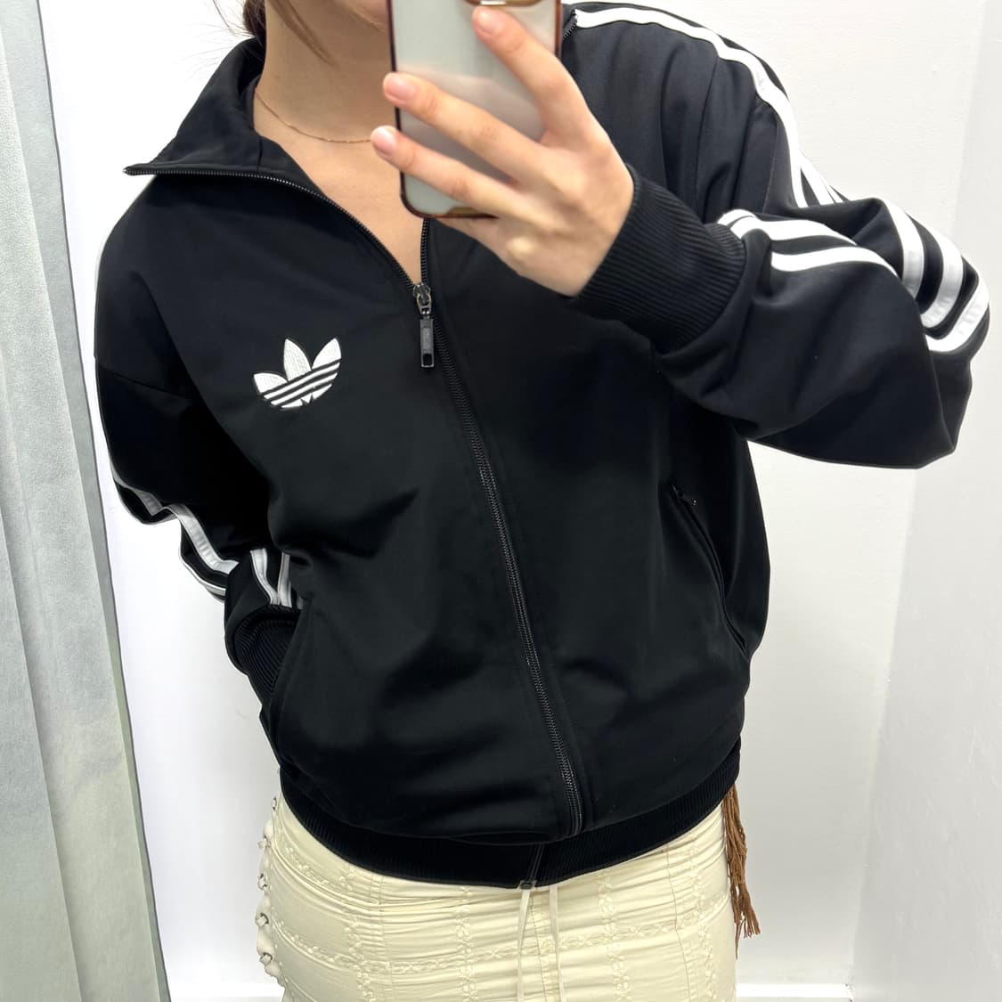 아디다스 블랙 트랙탑 져지 상품이미지1