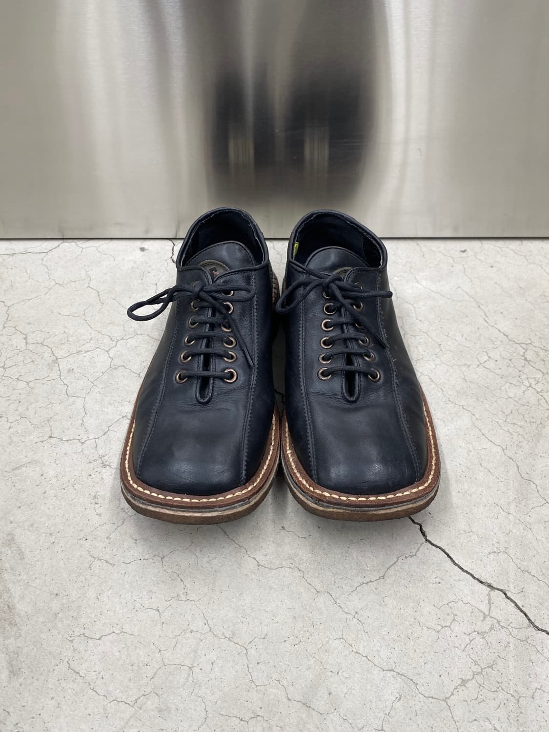 장폴고티에 JPG 스퀘어 토 레더 슈즈 상품이미지6