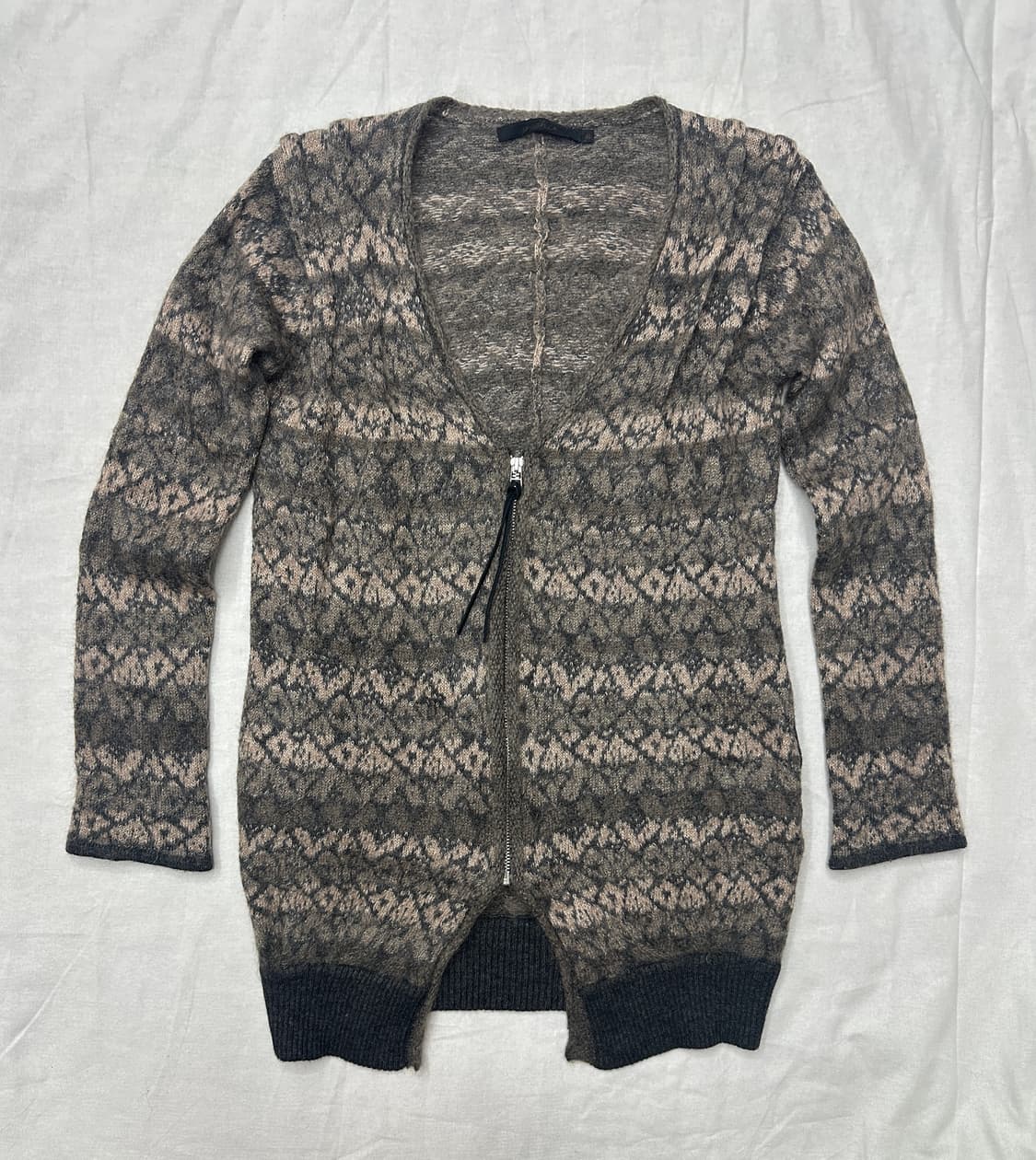 archi 모헤어 롱 가디건 상품이미지3