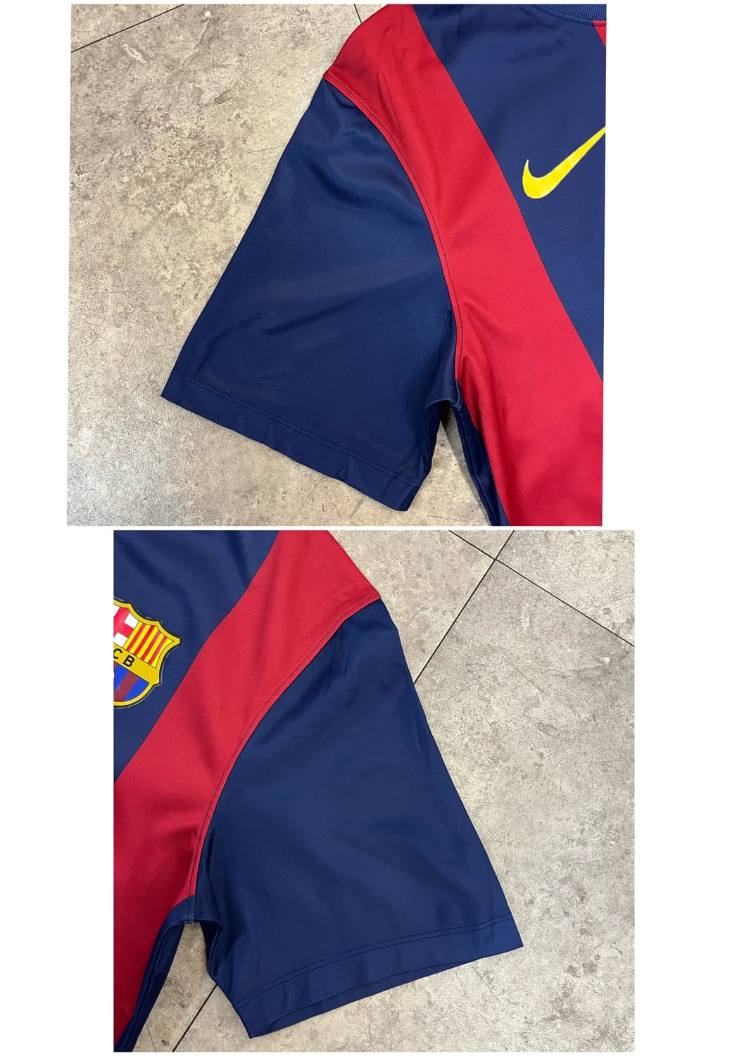 나이키 바르셀로나 FC 14-15 유니폼 S  #csz2593 상품이미지7