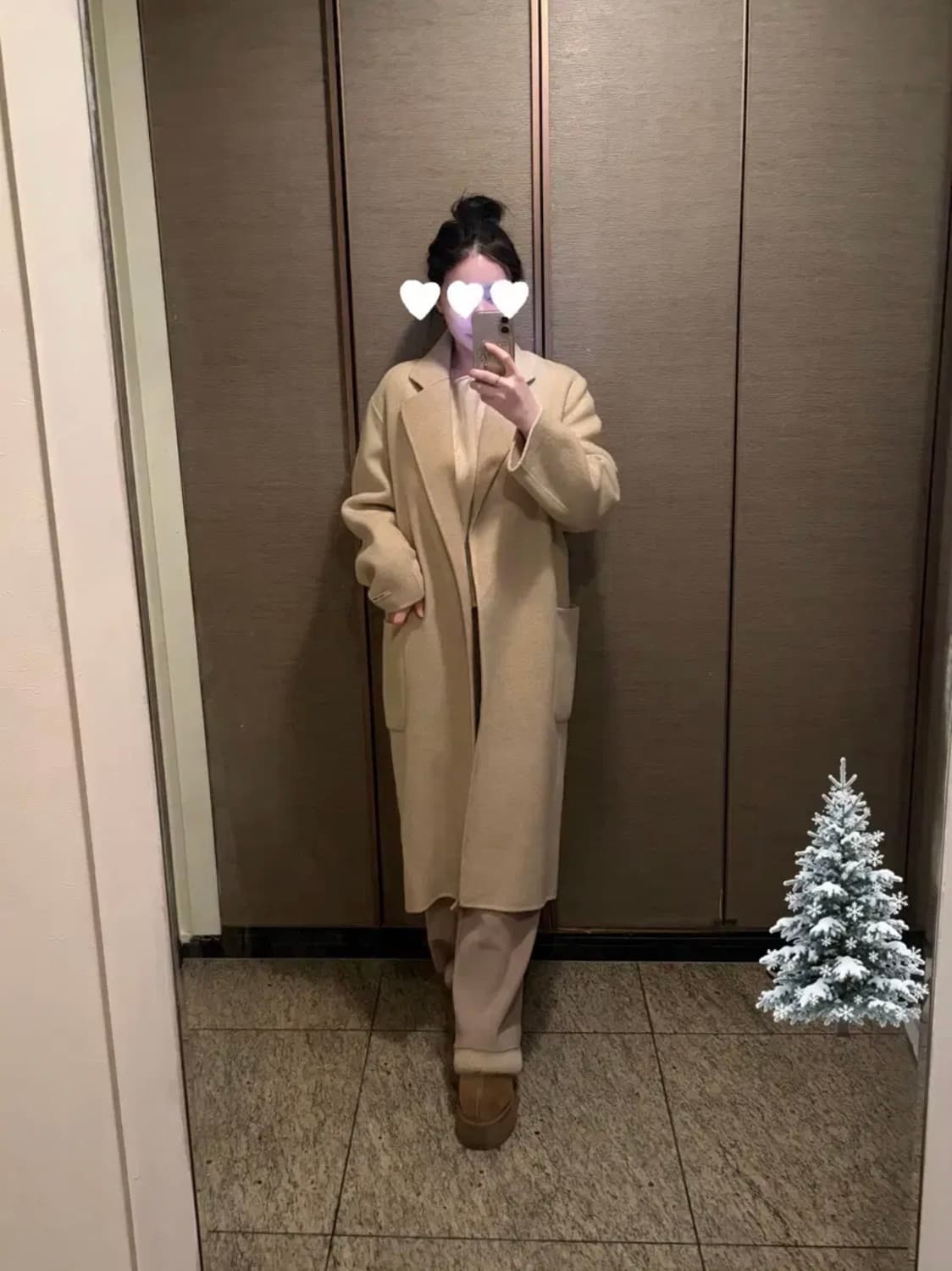 [주문제작] 고급 헤링본 핸드메이드 코트 상품이미지1