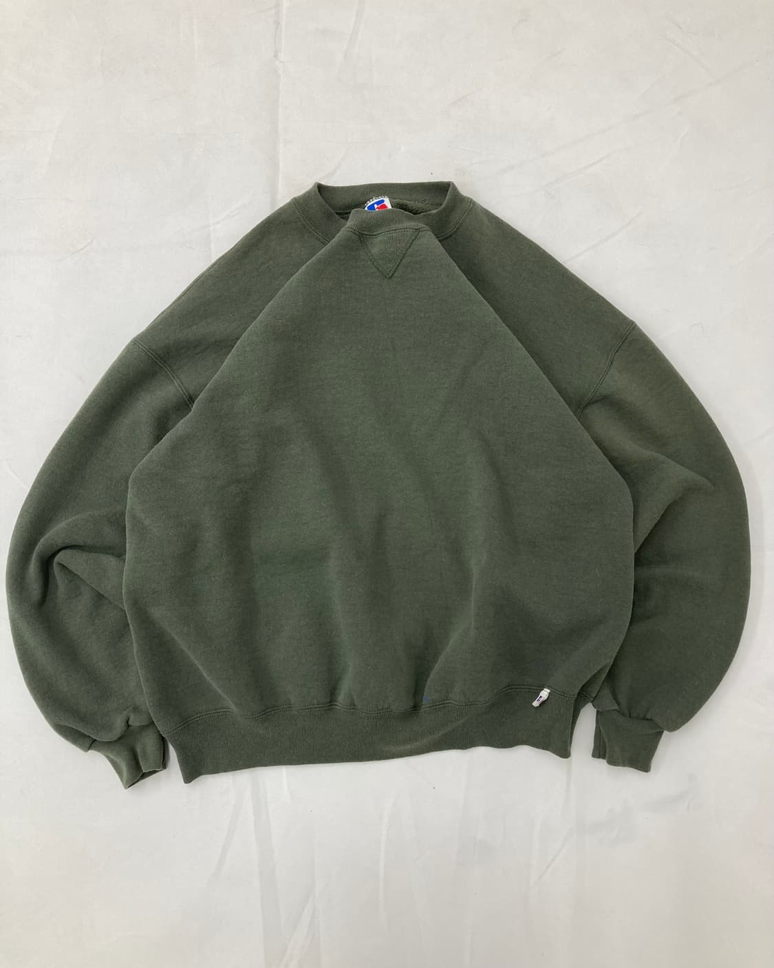 90s Russell Sweatshirt (army green) 상품이미지1