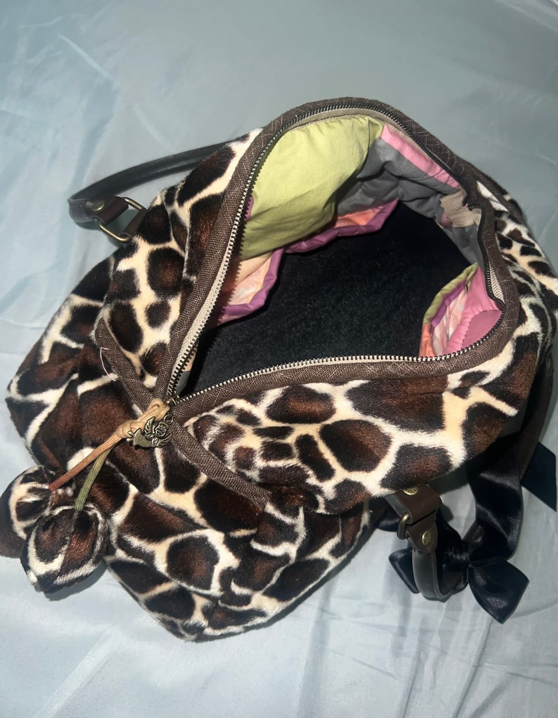 ✨vintage leopard western bag 카우무늬 호피 갸루✨ 상품이미지2
