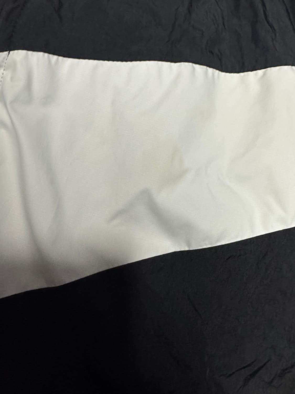 나이키 빅 스우시 우븐 바람막이 자켓 M ~ L 블랙 상품이미지5