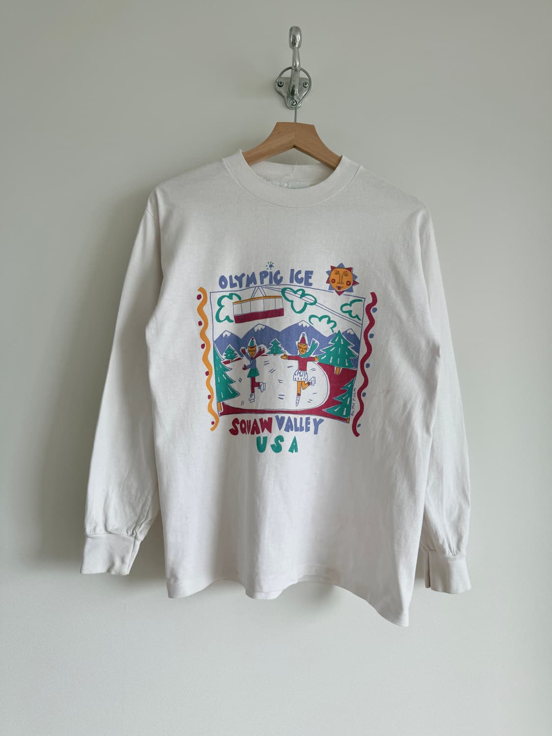 Vintage 프린팅 롱슬리브 상품이미지1
