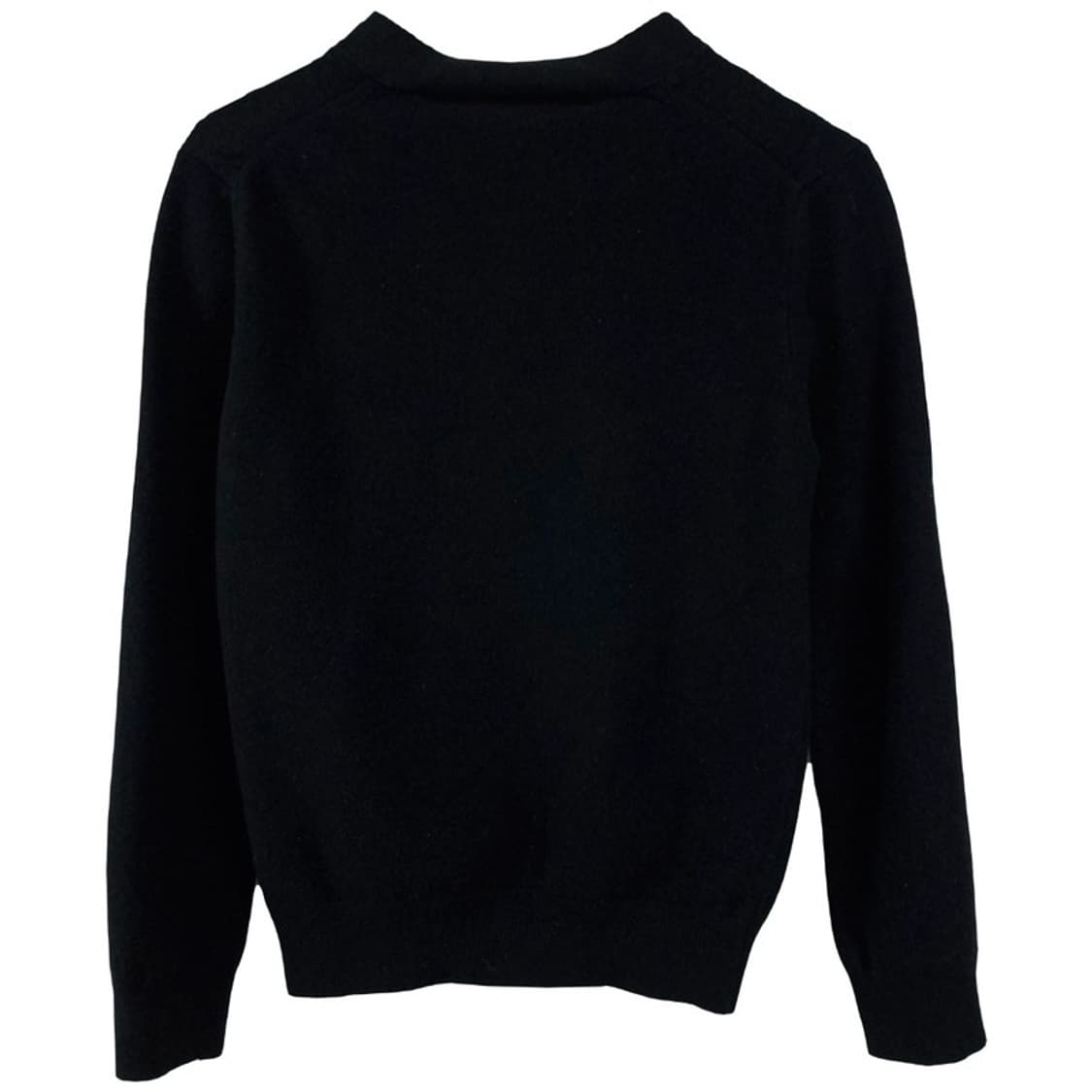 [꼼데가르송] 레드 와펜 브이넥 니트 가디건 블랙 P01531 상품이미지3