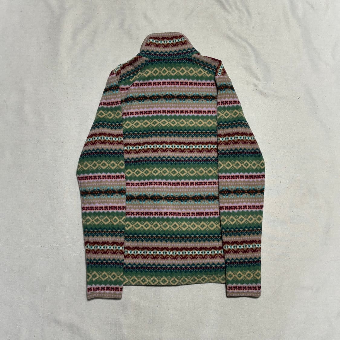 XS 폴로랄프로렌 핑크 포니 여성용 페어 아일 플리스 상품이미지3