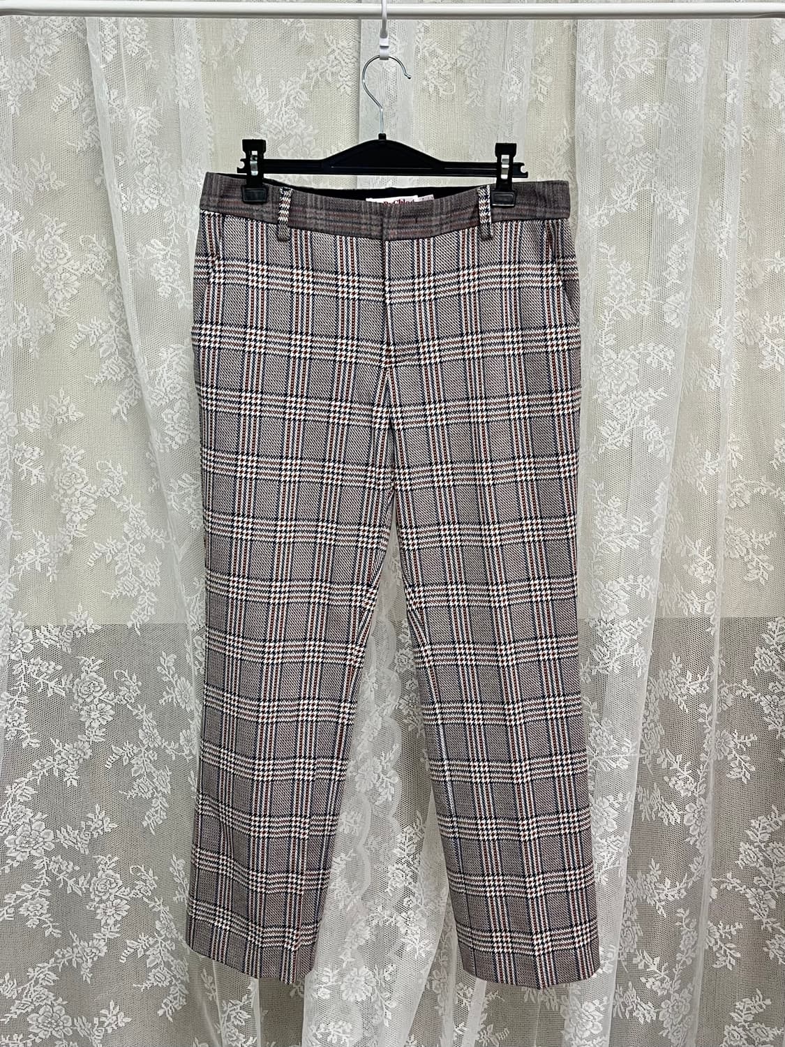 67-98) SEE BY CHLOE 씨 바이 끌로에 체크 슬랙스 상품이미지1