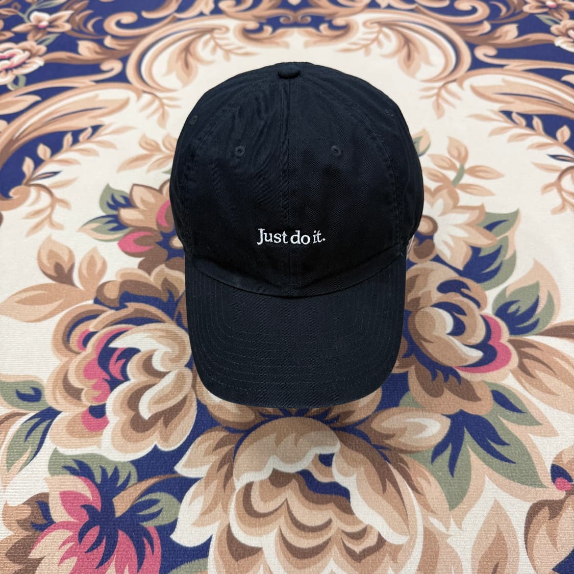 나이키 just do it 헤리티지86 볼캡(블랙,검흰) 상품이미지1