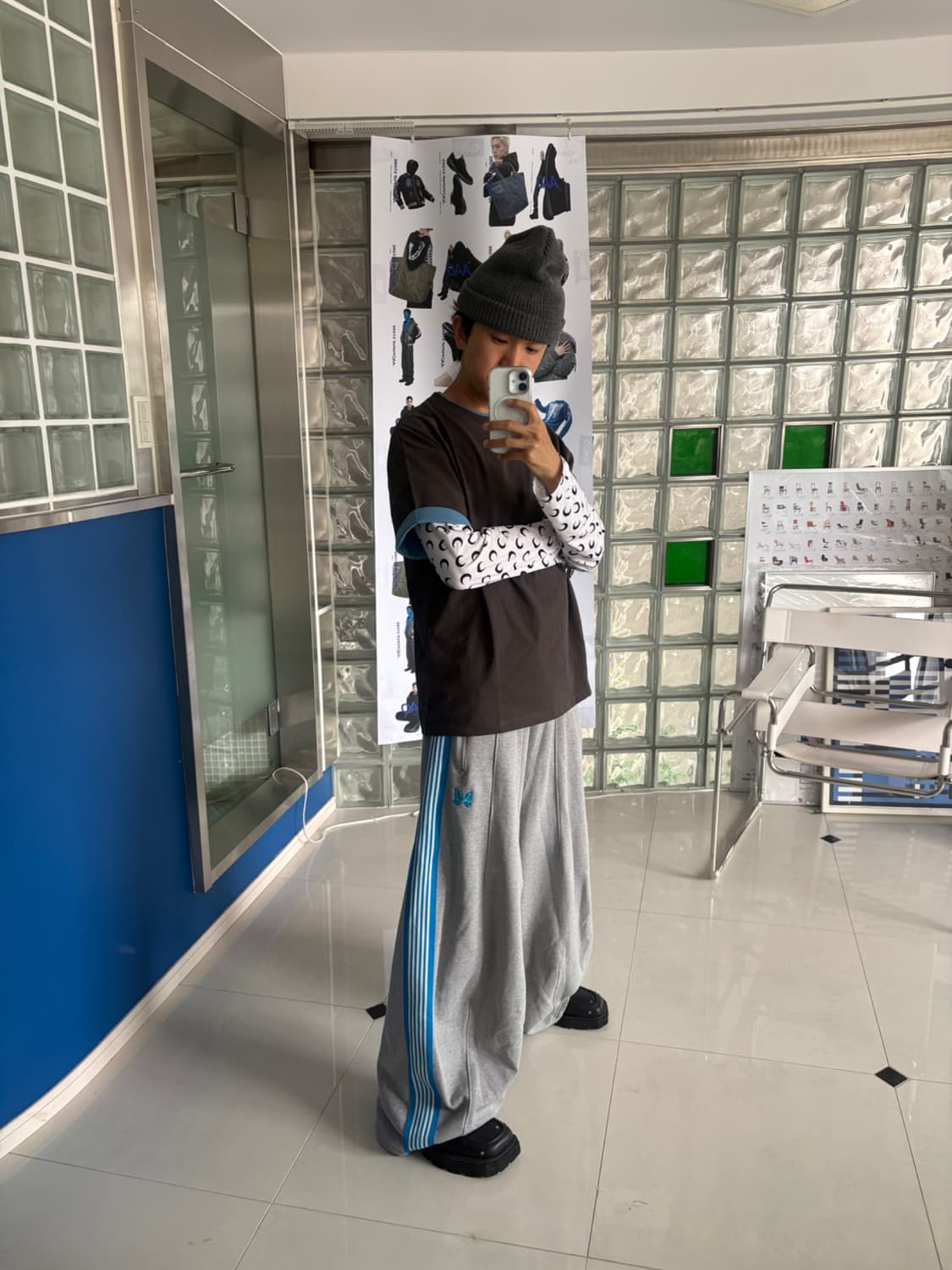 Fake Layered Crewneck 페이크 레이어 크루넥 상품이미지6