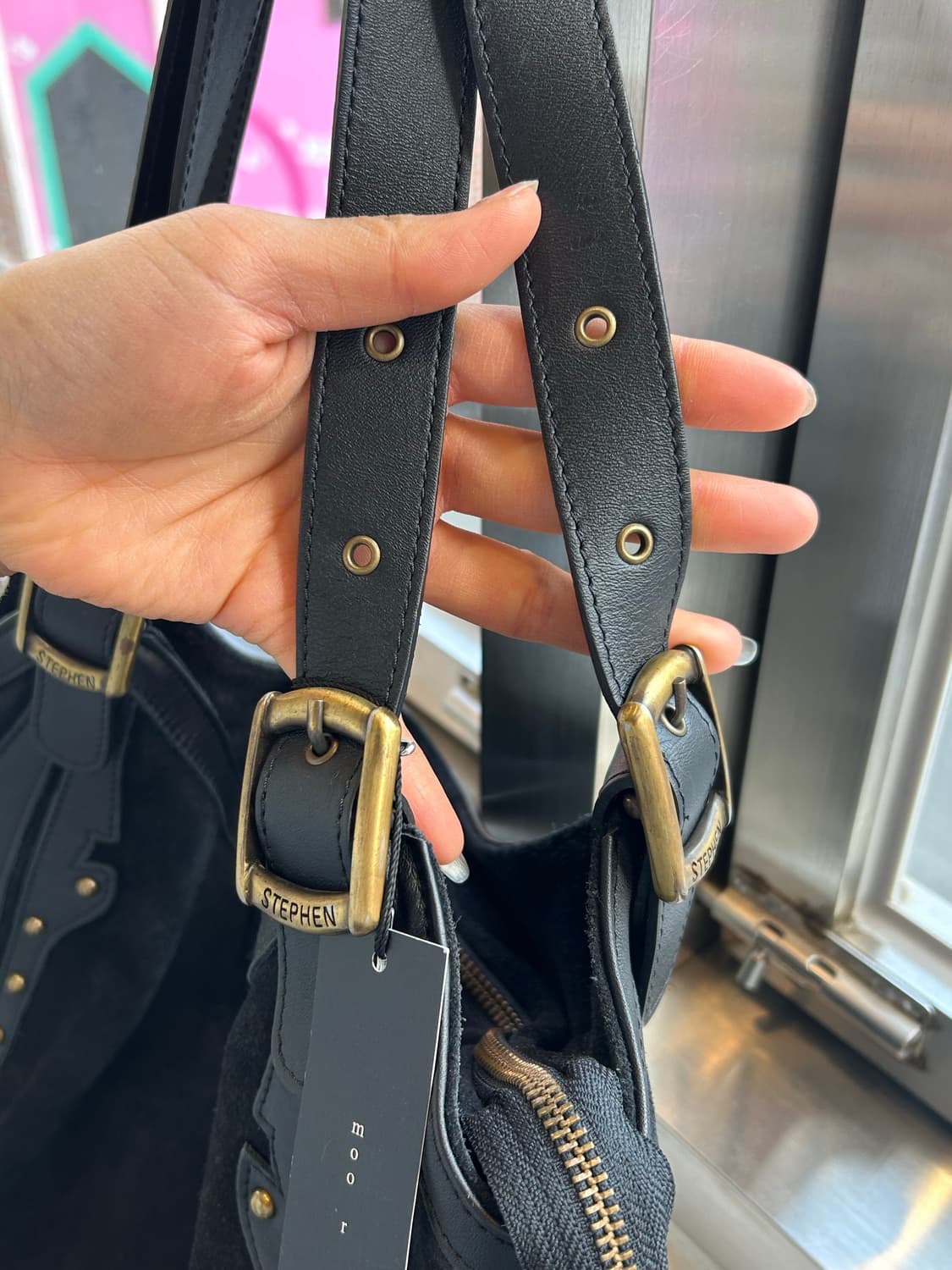 STEPHEN half studs shoulderbag 상품이미지4