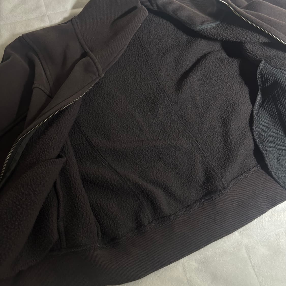 파르티멘토 우먼 라인 저지 트랙 탑 차콜 그레이  상품이미지5