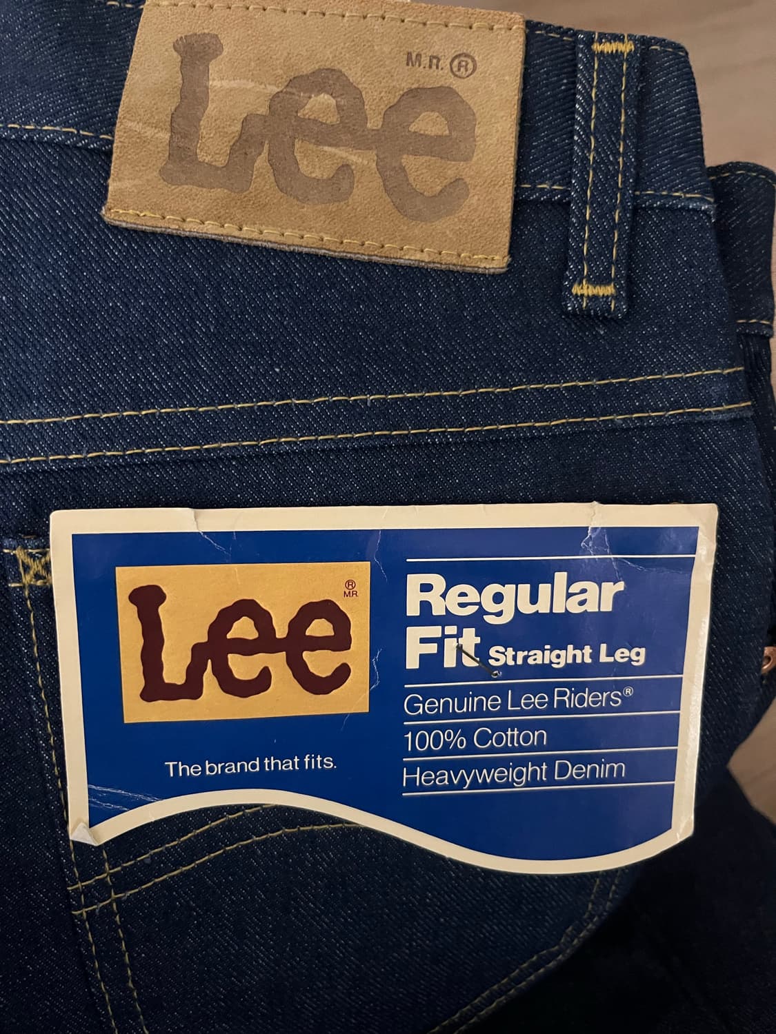 LEE 브랜드 생지데님(빈티지샵에서 구매) 상품이미지1