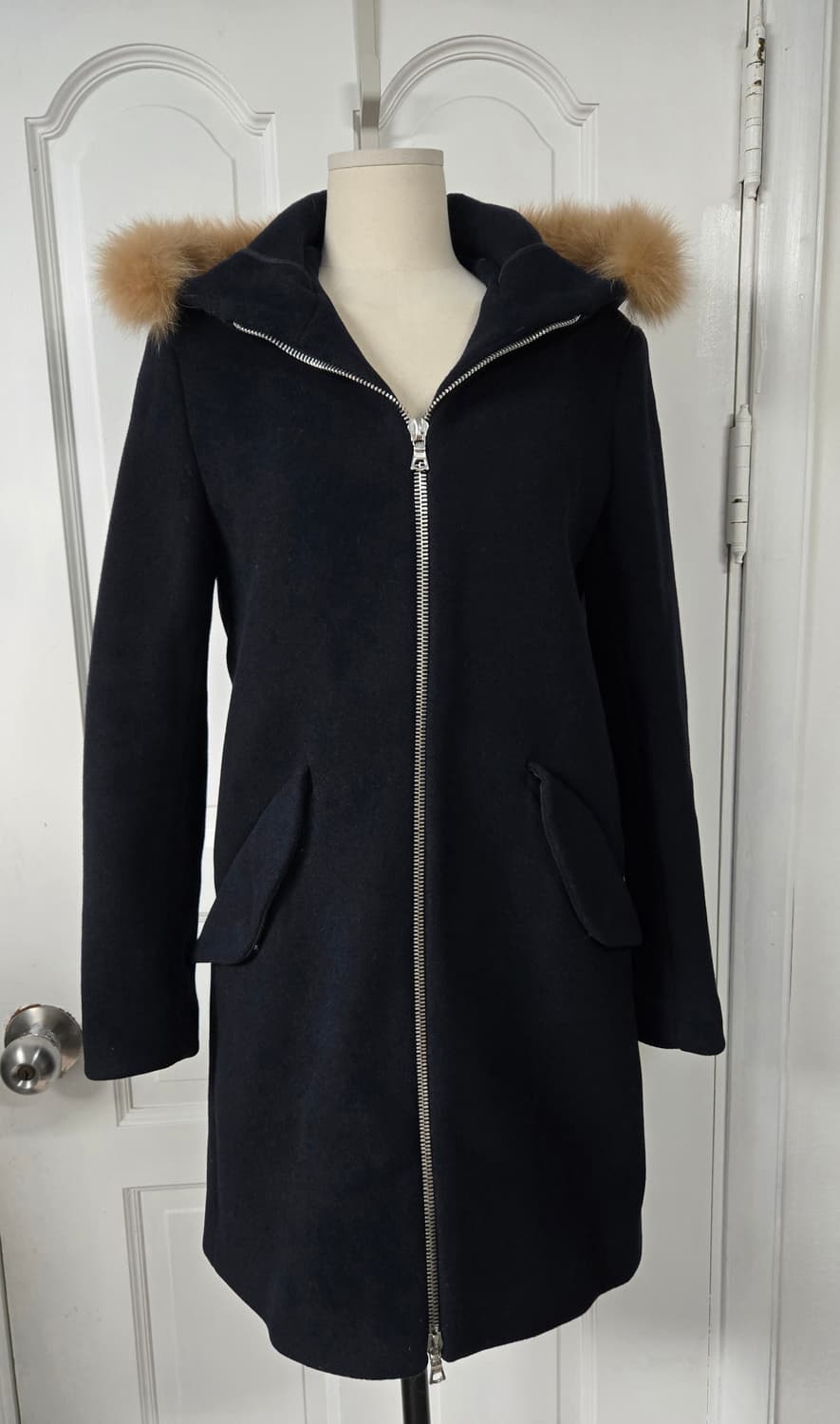 산드로 퍼후드 코트 상품이미지2