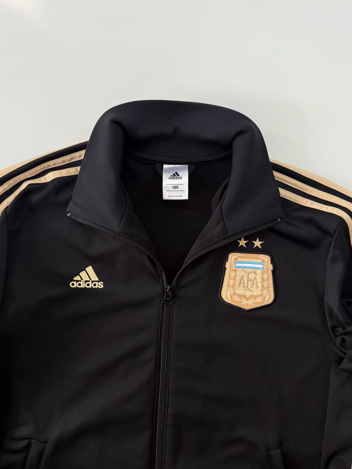 아디다스 루즈핏 검 골 배색 아르헨티나 트랙 져지 상품이미지2