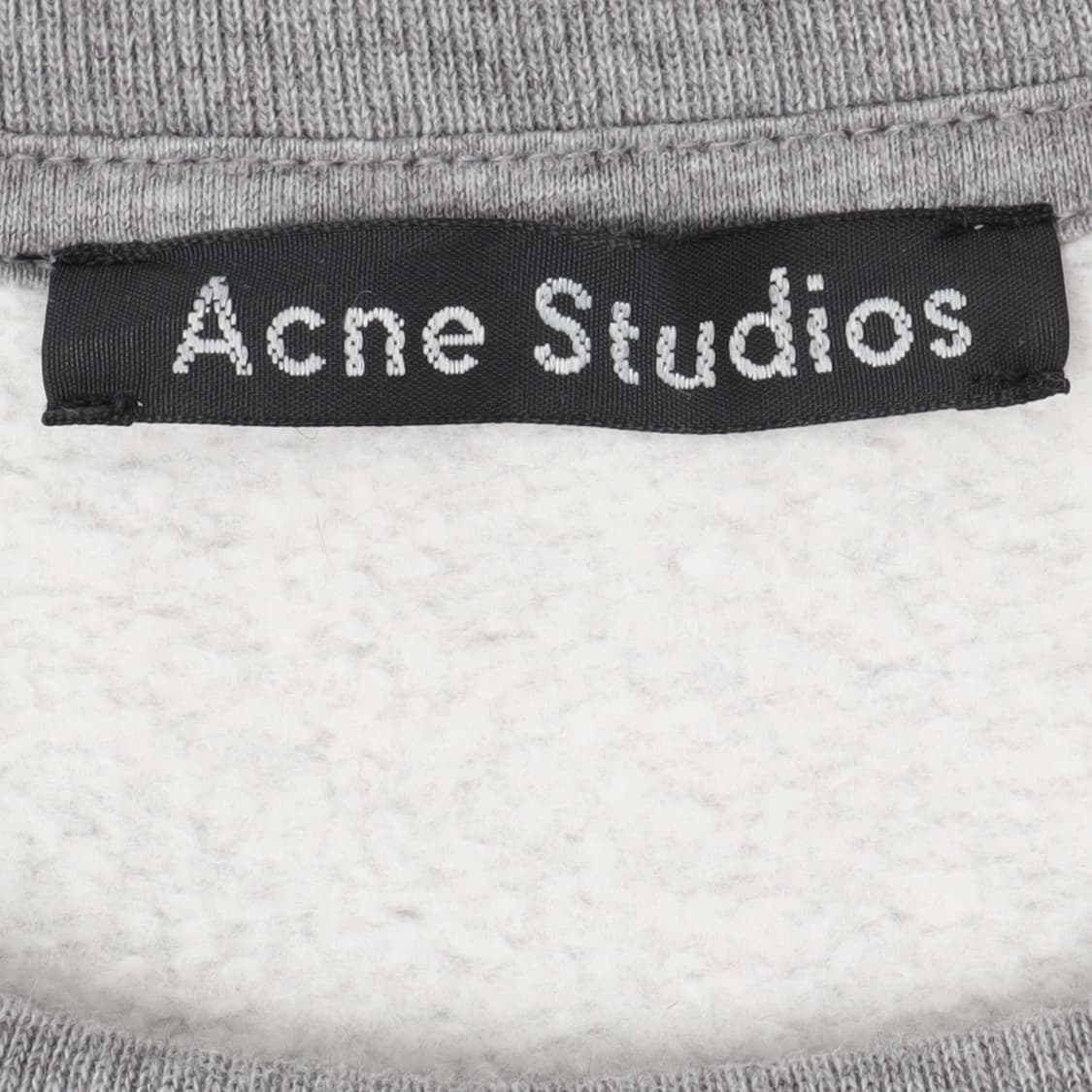 아크네스튜디오 페어뷰 로고 그레이 스웻셔츠 상품이미지8