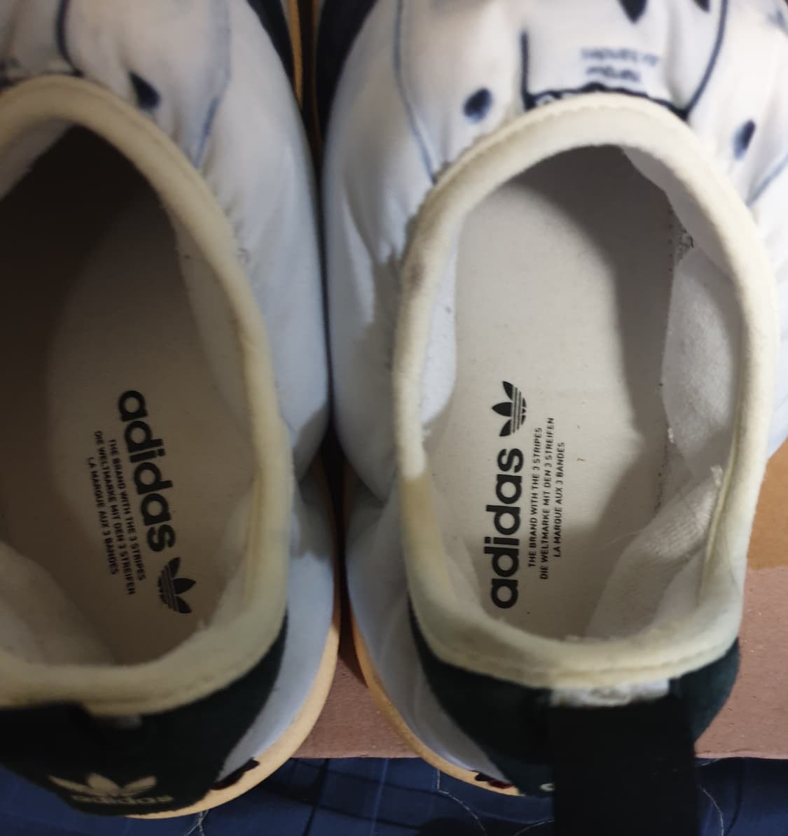 아디다스 퍼피렛 슈퍼스타 패디드 슈즈 화이트 블랙 (235) 상품이미지6