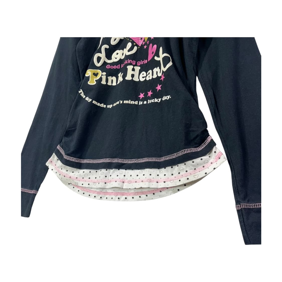 [JPN] Invitation 러블리 도트 레이어드 프릴티셔츠 상품이미지3