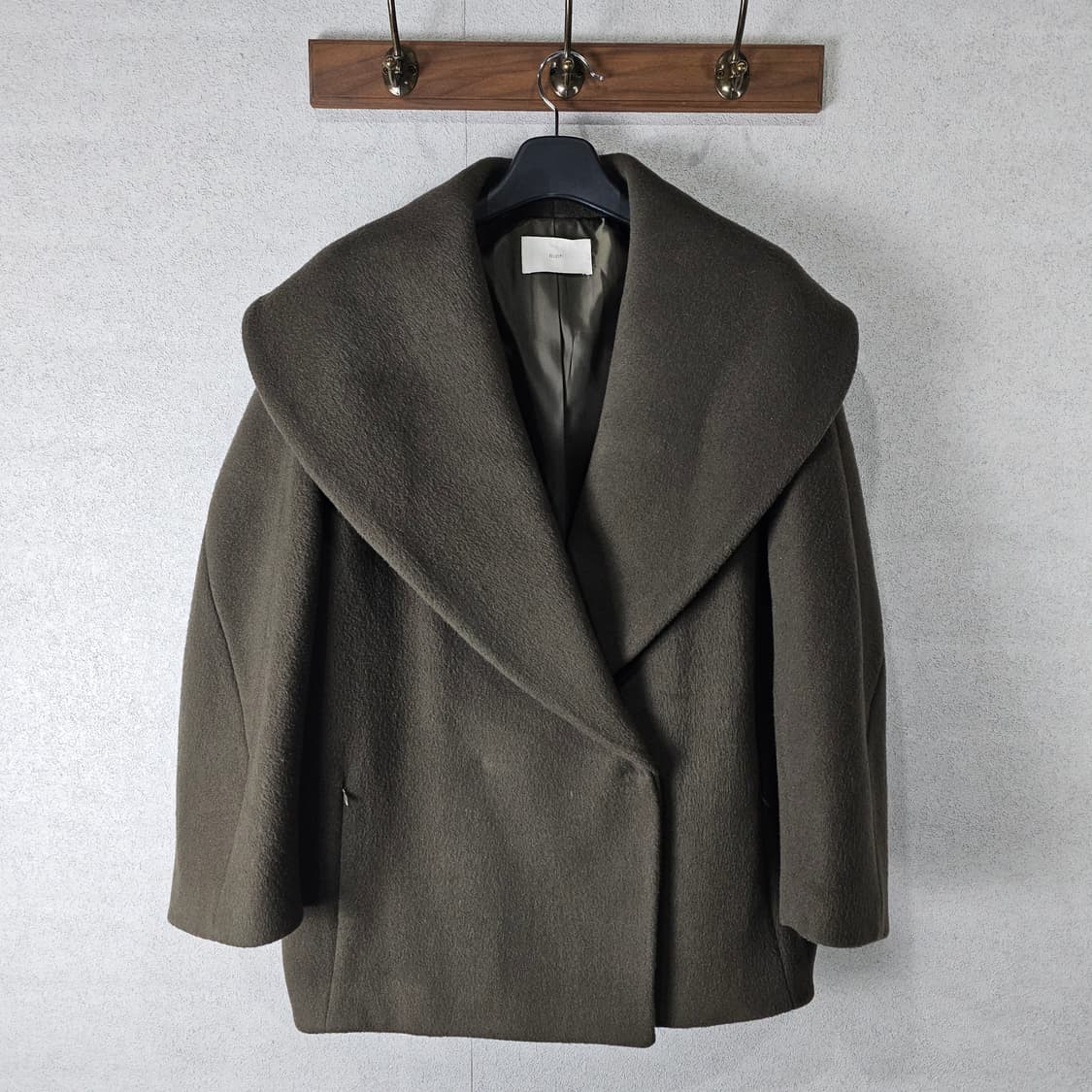 RIDIFI 리디피 숄칼라 울코트 상품이미지2