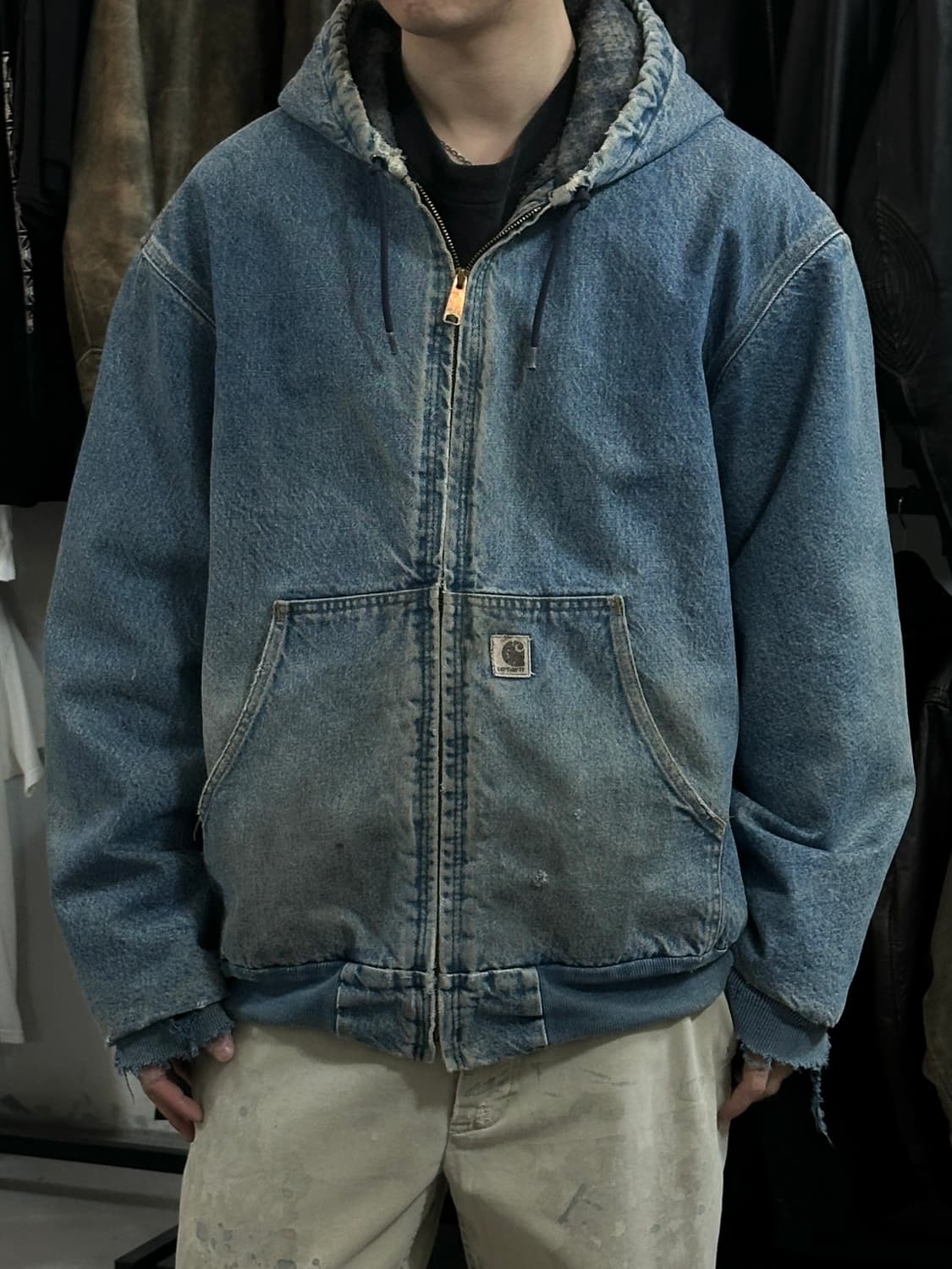 00's OG 칼하트 J139 DST 칼하트 액티브 데님 상품이미지5