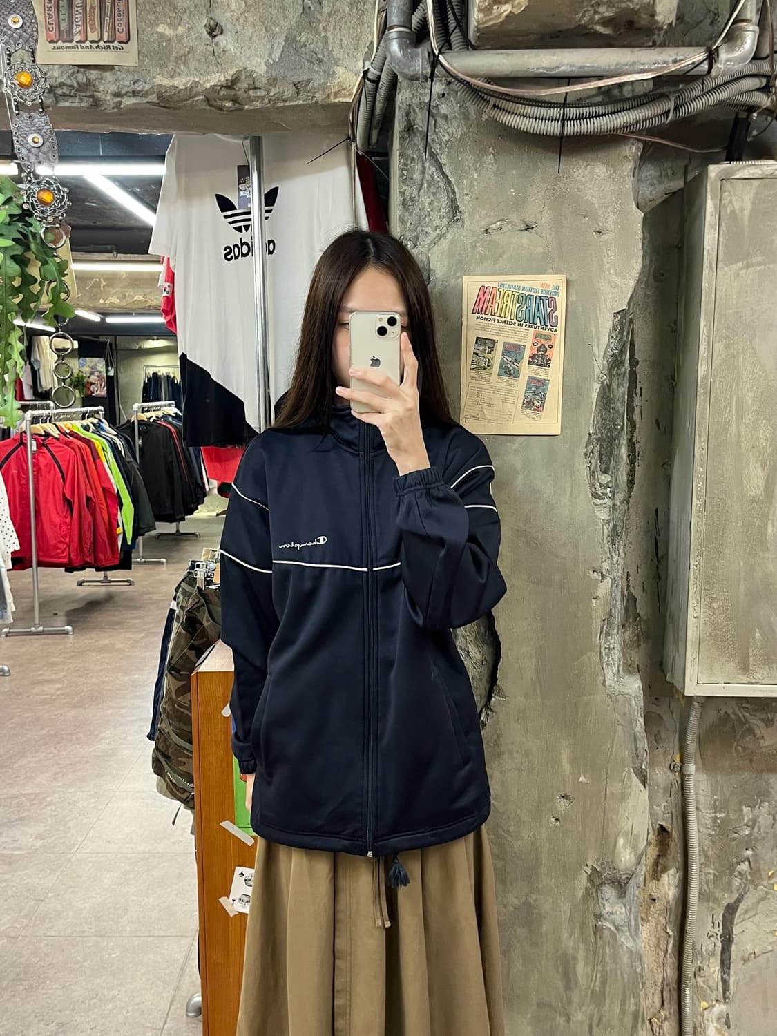 챔피온 져지 네이비 M #csz1473 상품이미지2