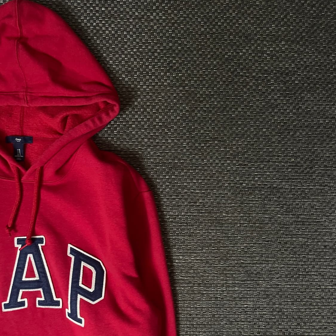 GAP 갭 레드 후드티 M 상품이미지3