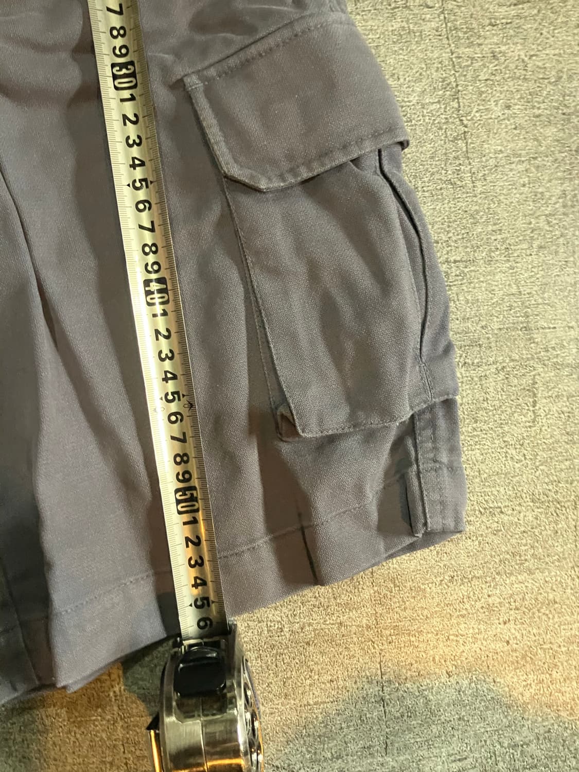 Levis 리바이스 올드스쿨아메카지 너드남 카고하프팬츠 반바지 챠콜 상품이미지3