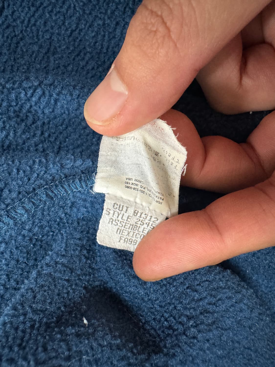 파타고니아 신칠라 스냅 티 풀 오버 더스티 블루 상품이미지9