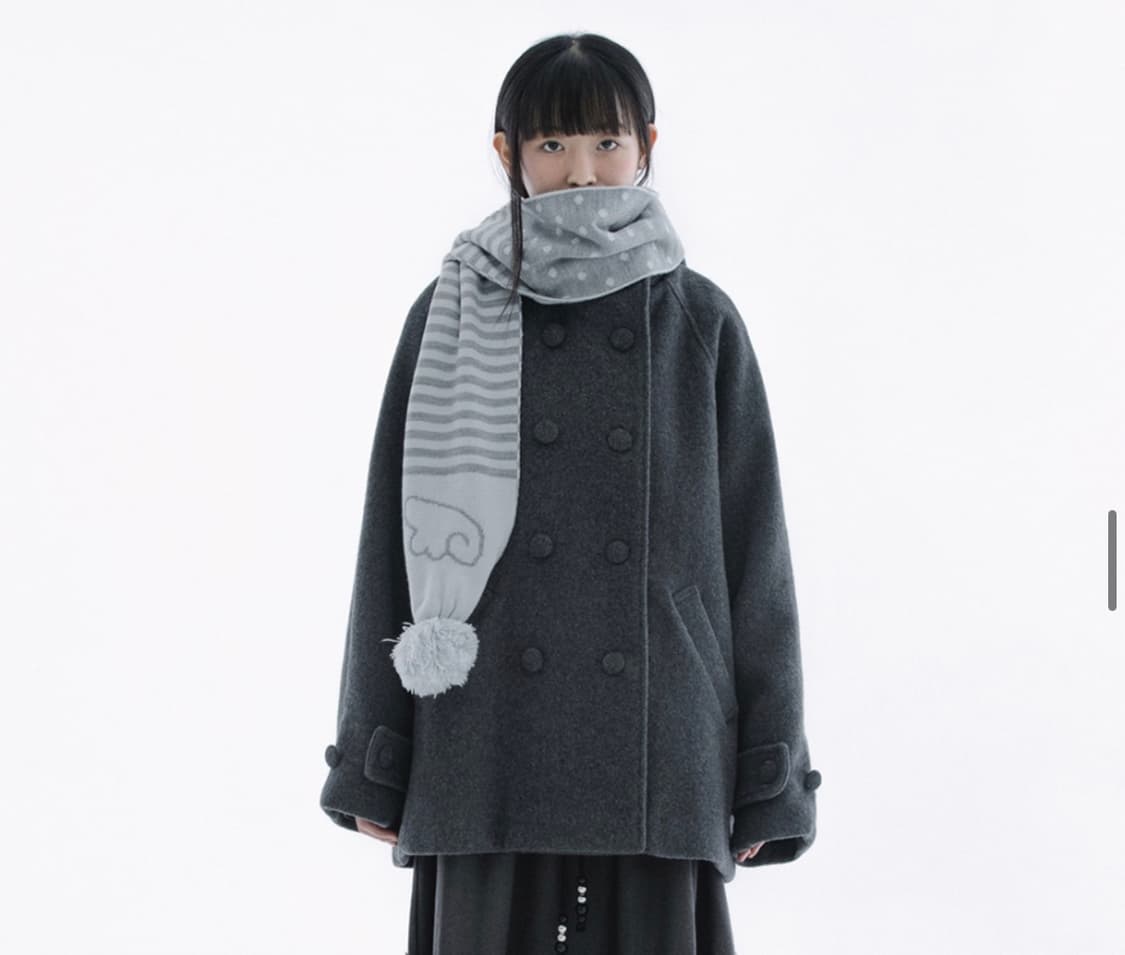 허그유어스킨 코트 (차콜) 상품이미지2