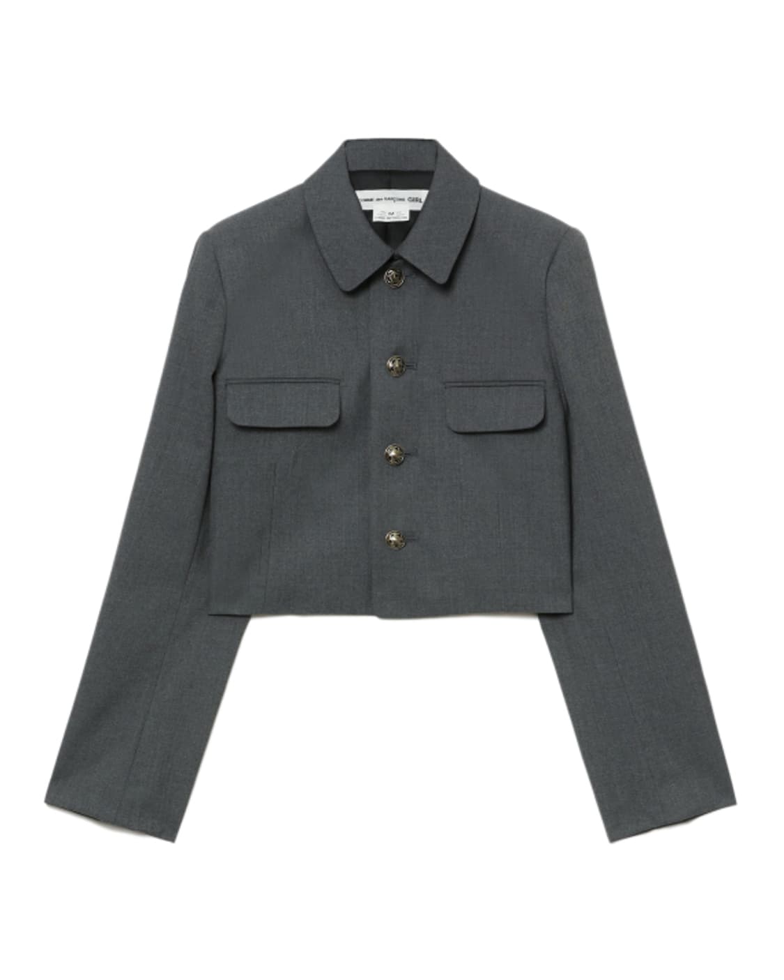 새상품 꼼데가르송 걸 크롭 셔츠블레이져 XS 상품이미지2