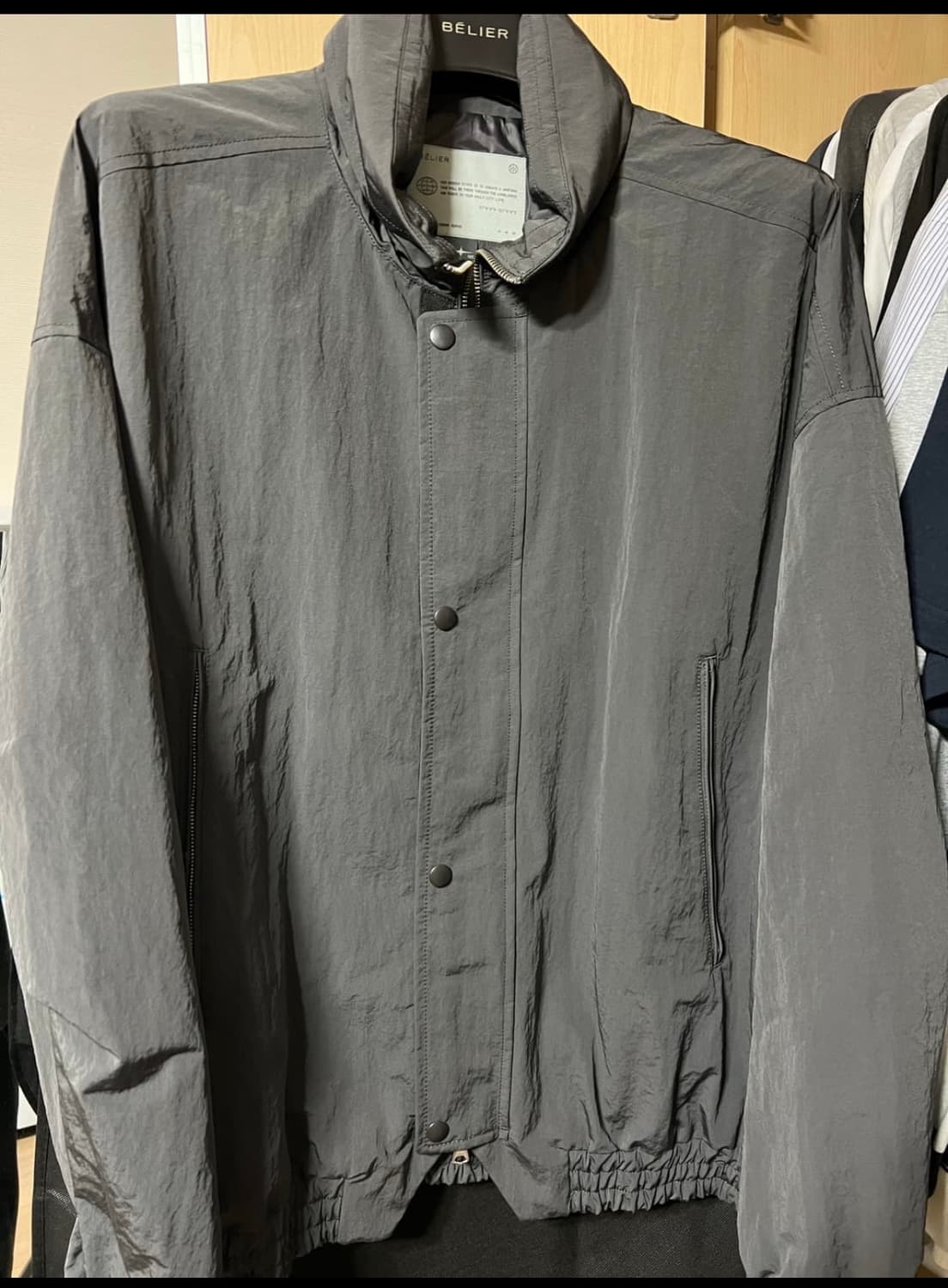 벨리에 가르송 블루종 점퍼 105 (05) 사이즈 새상품 상품이미지7