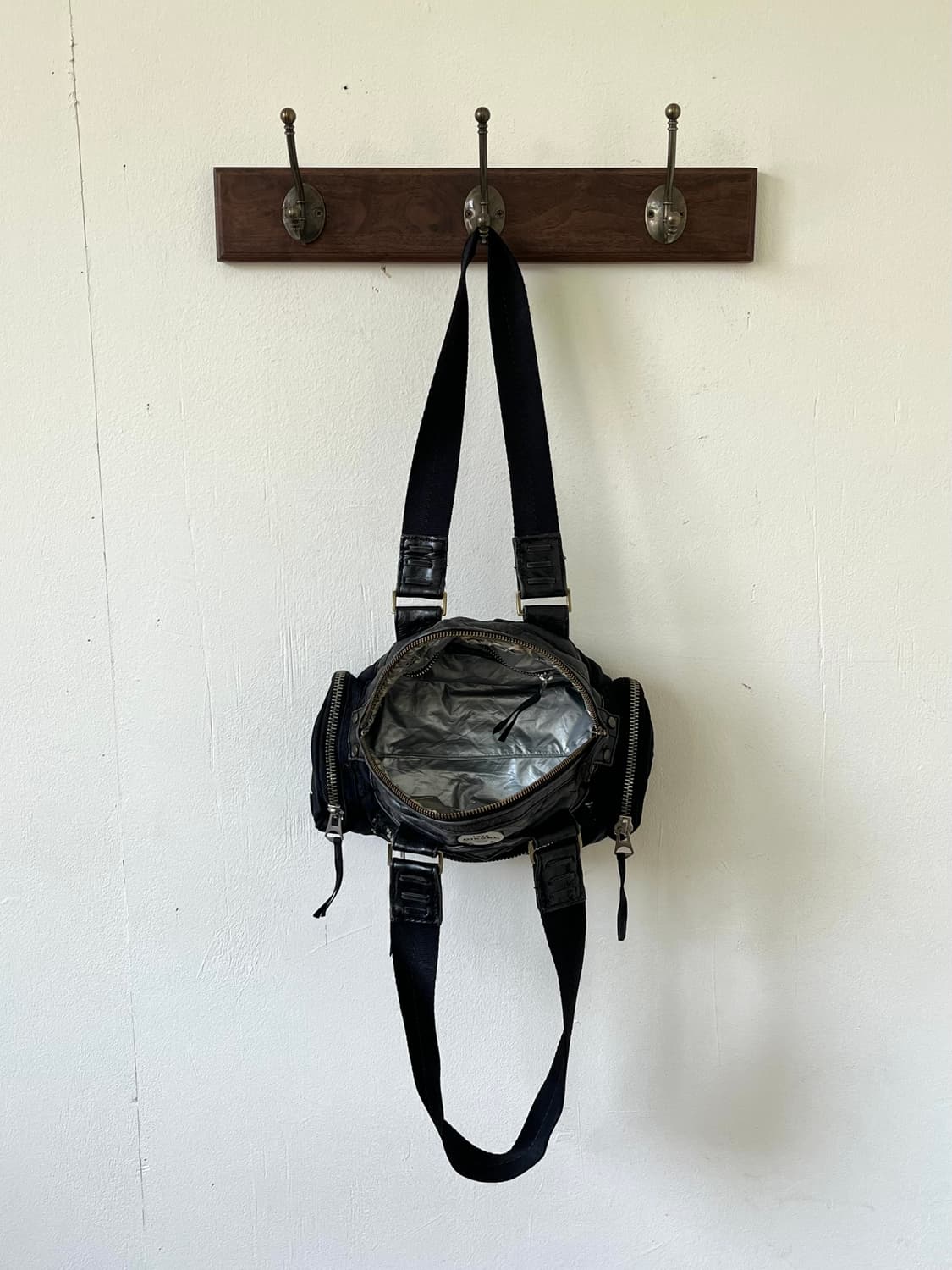 00’s Diesel y2k 레더 숄더백 상품이미지4