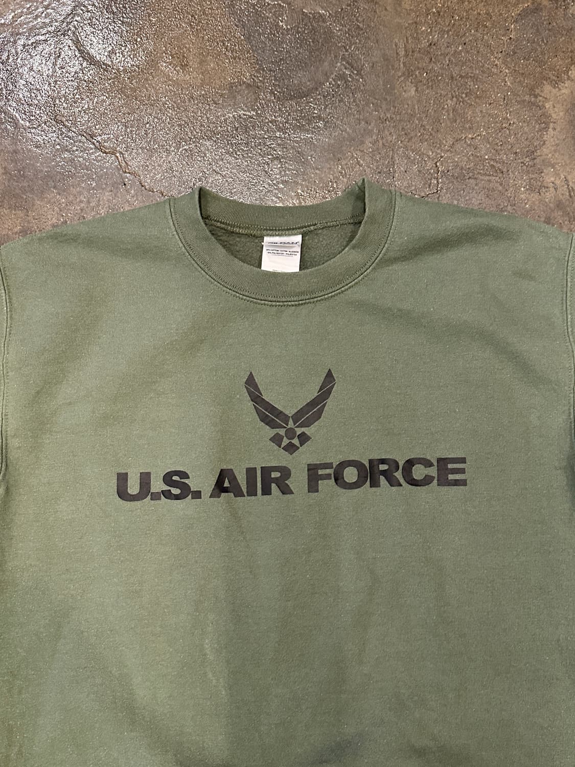90s GILDAN 길단 US-Airforce 스웻셔츠 S 상품이미지3
