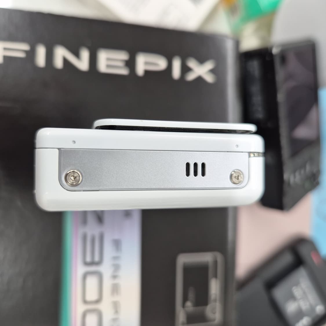 미품,풀박) 후지필름 파인픽스z300 화이트 디카 디지털 카메라 상품이미지6