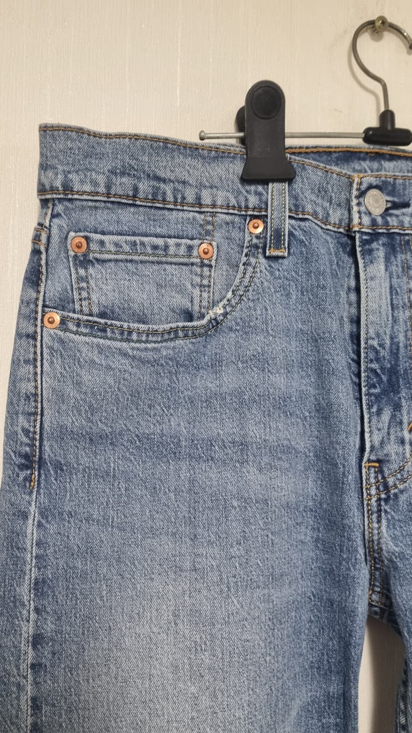리바이스502 테이퍼드핏 연청 워싱 허리32 기장92  상품이미지2