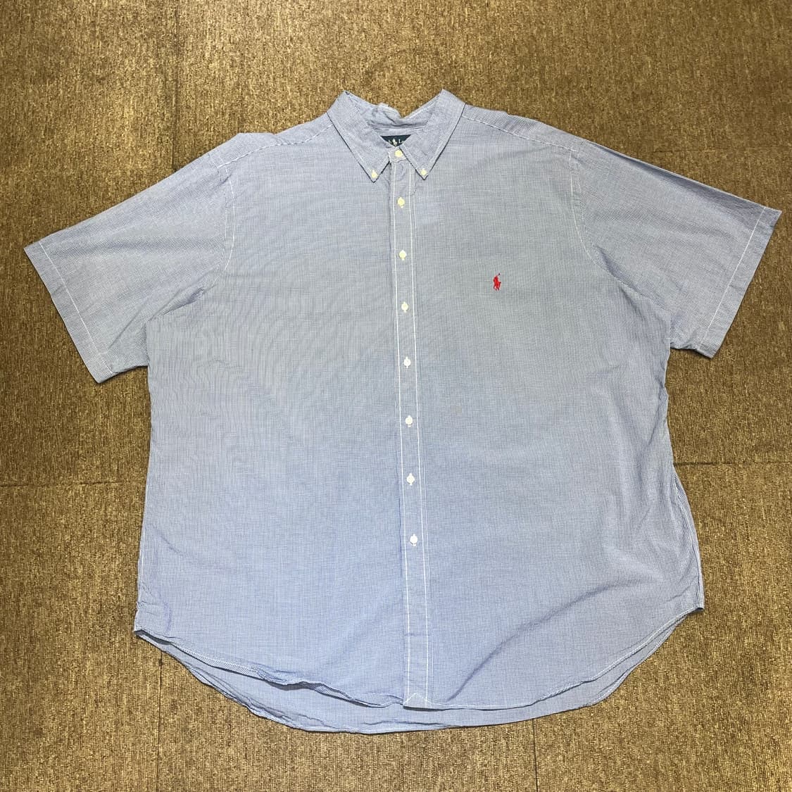 (3XL) POLO 폴로 랄프로렌 체크 반팔 셔츠 클래식핏 상품이미지3