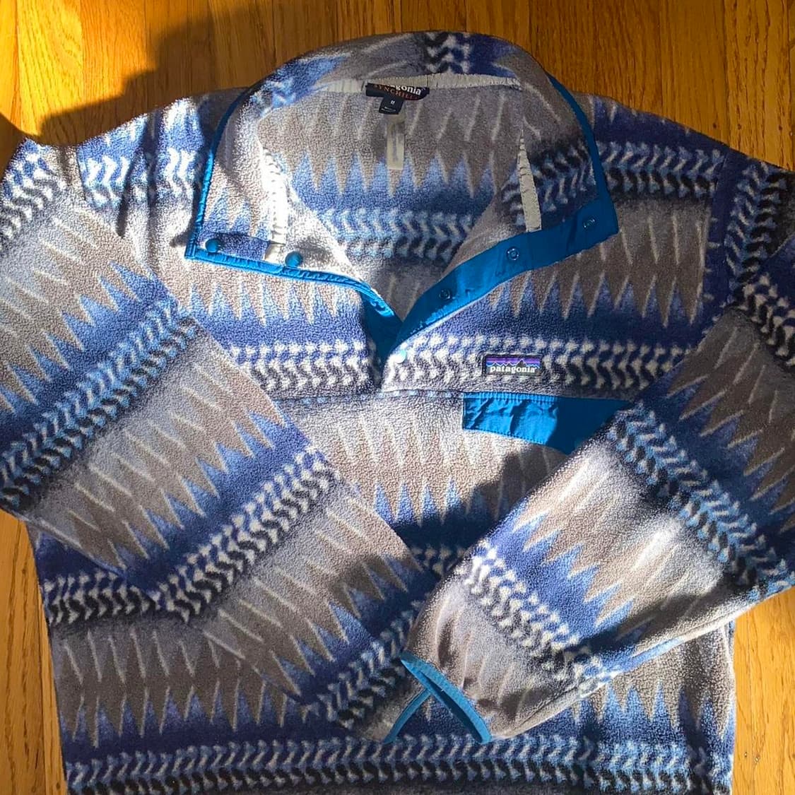 14FW 파타고니아 클래식 신칠라 스냅-티 플리스 풀오버 블루 상품이미지2