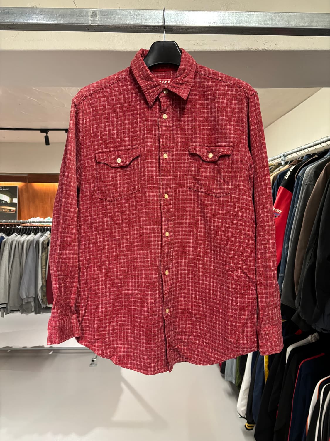 CHAPS 체크 셔츠 상품이미지5