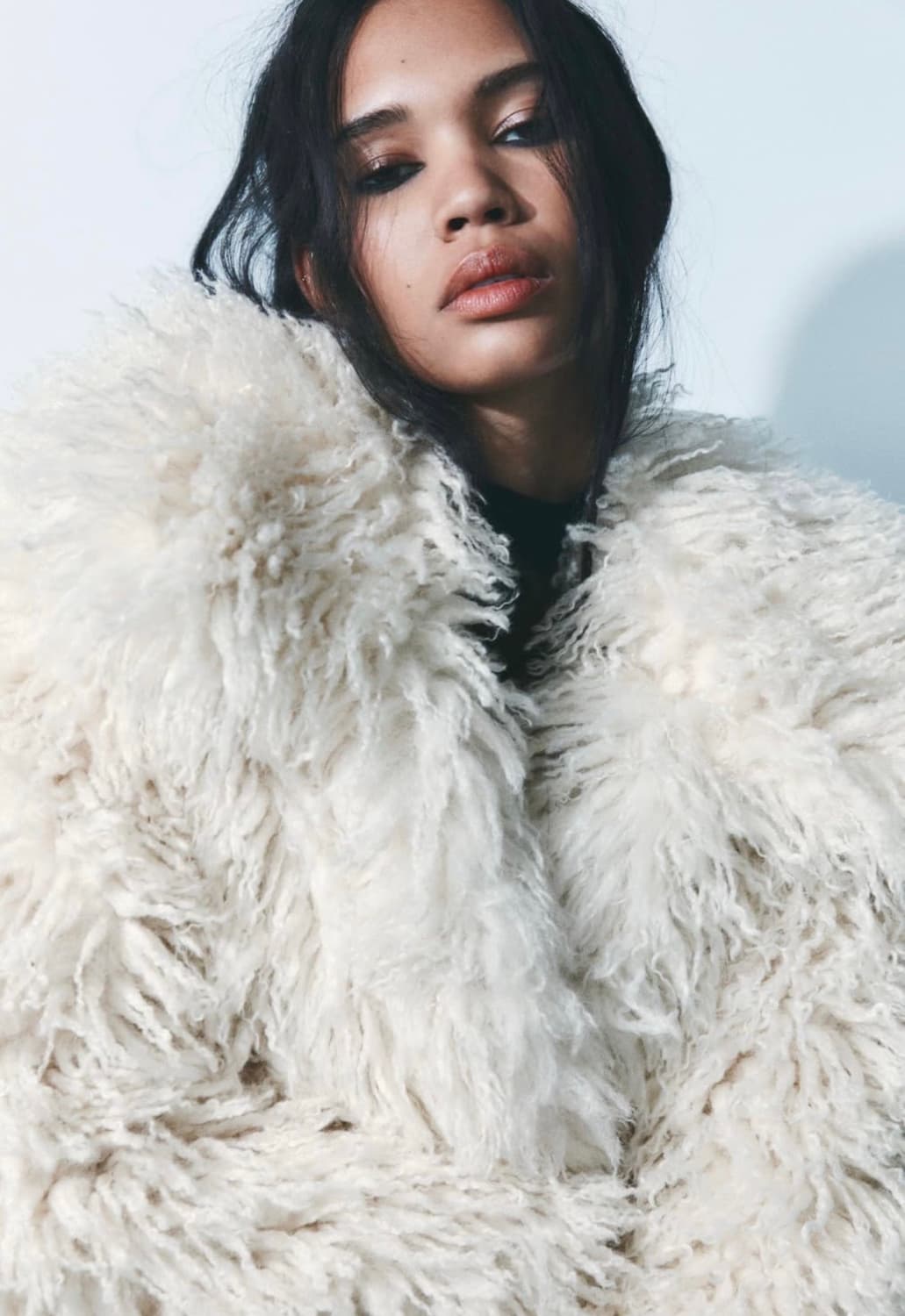 자라 퍼 자켓 상품이미지2