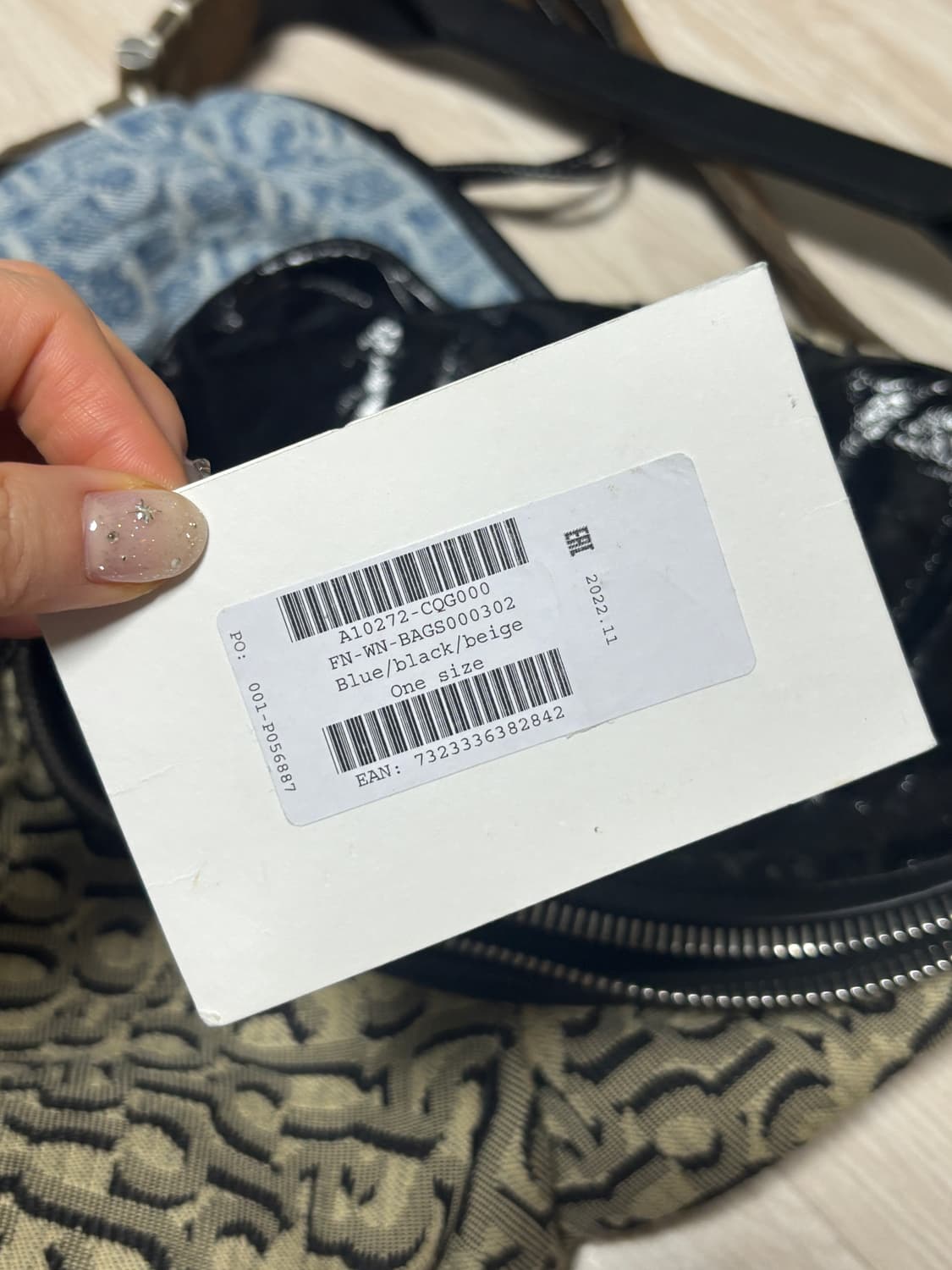 (풀구성) 아크네 스튜디오 멀티컬러 데님백 상품이미지2