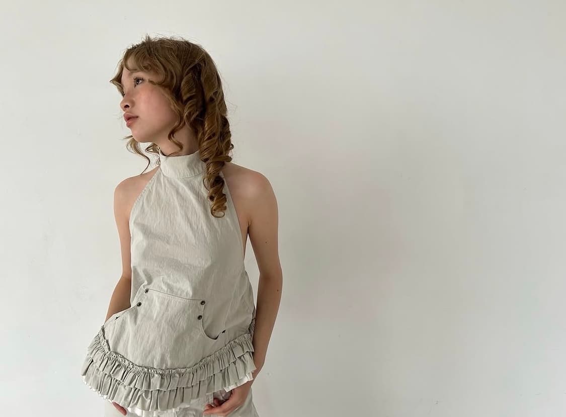샵페어리 faerie halter neck frill top 상품이미지1
