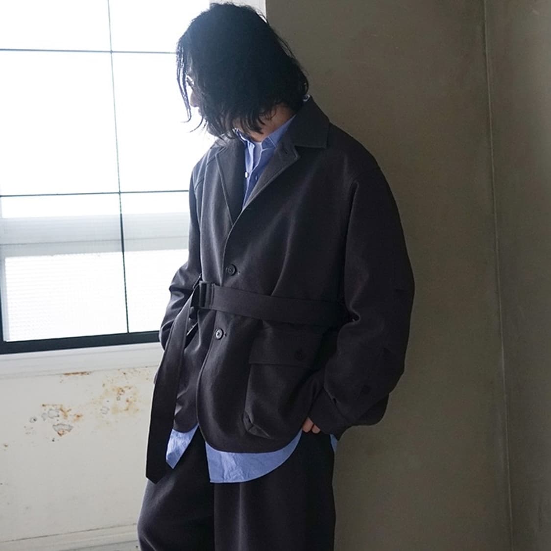 다이와피어39 테크 벨티드 건슈팅 자켓 L(2XL) 상품이미지3