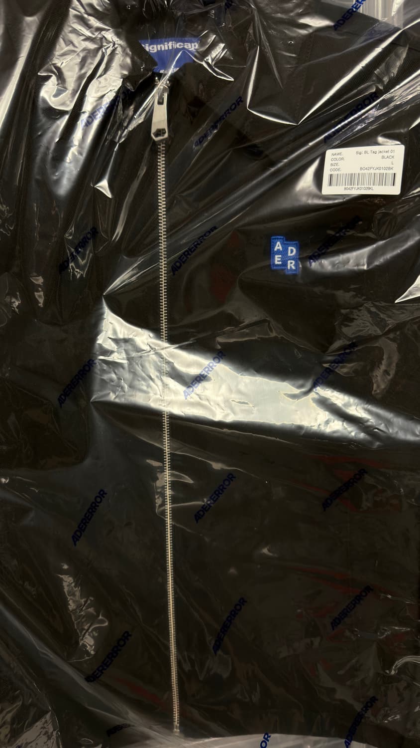 아더에러 시그니피컨트 자켓01 블랙 L 상품이미지3