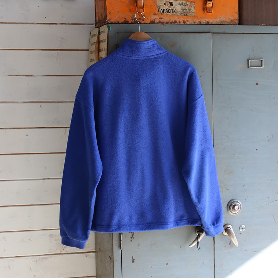 (착용컷) Champion 하프 집업 후리스 (남성용 105) 상품이미지2