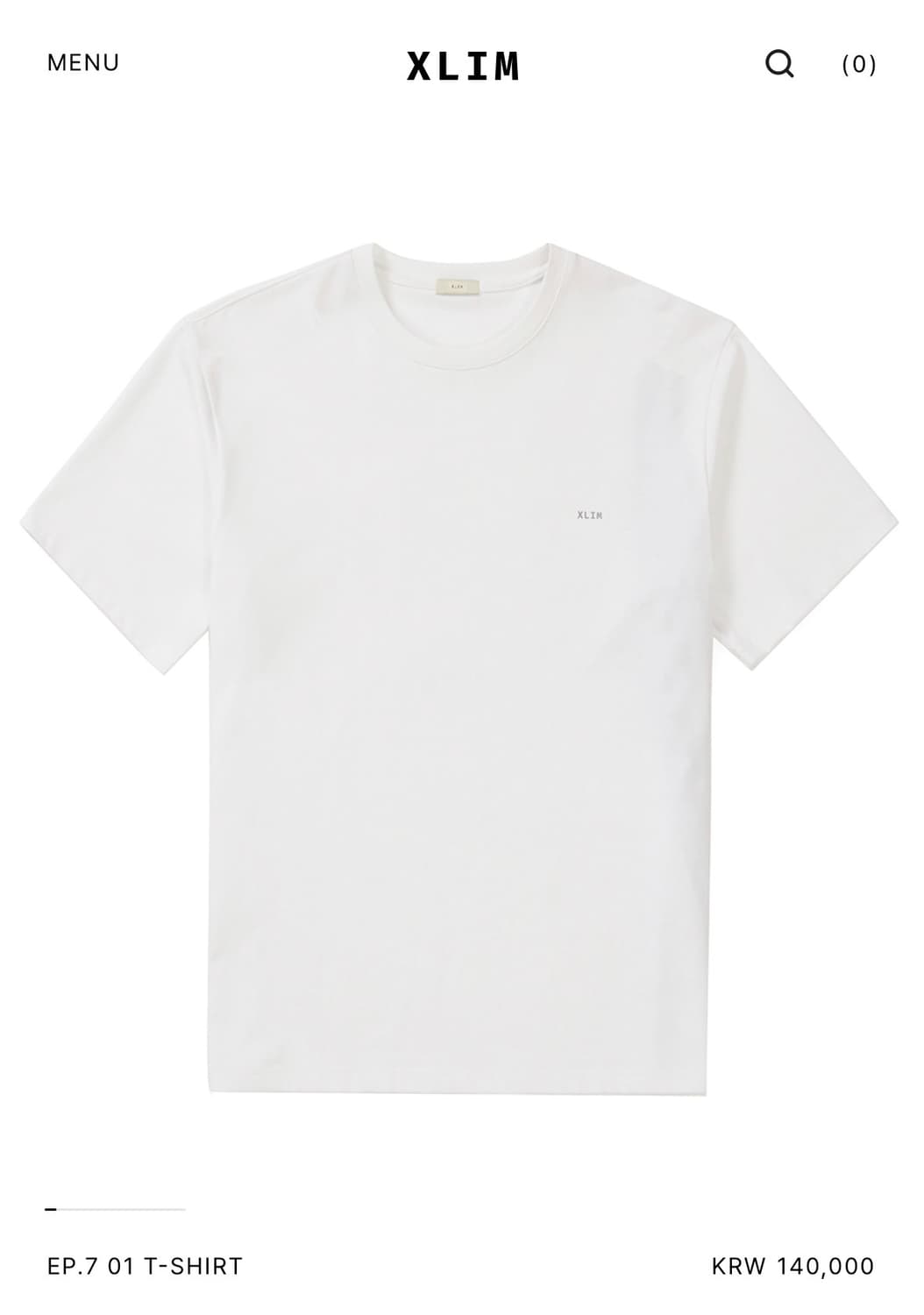 (새상품) xlim Ep.7 시놉 01 T-shirt 티셔츠 M 상품이미지2