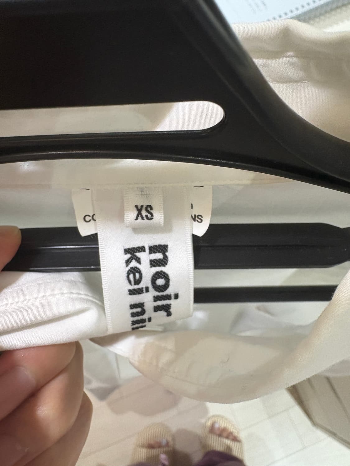 느와케이니노미야 셔츠 블라우스 xs 상품이미지3