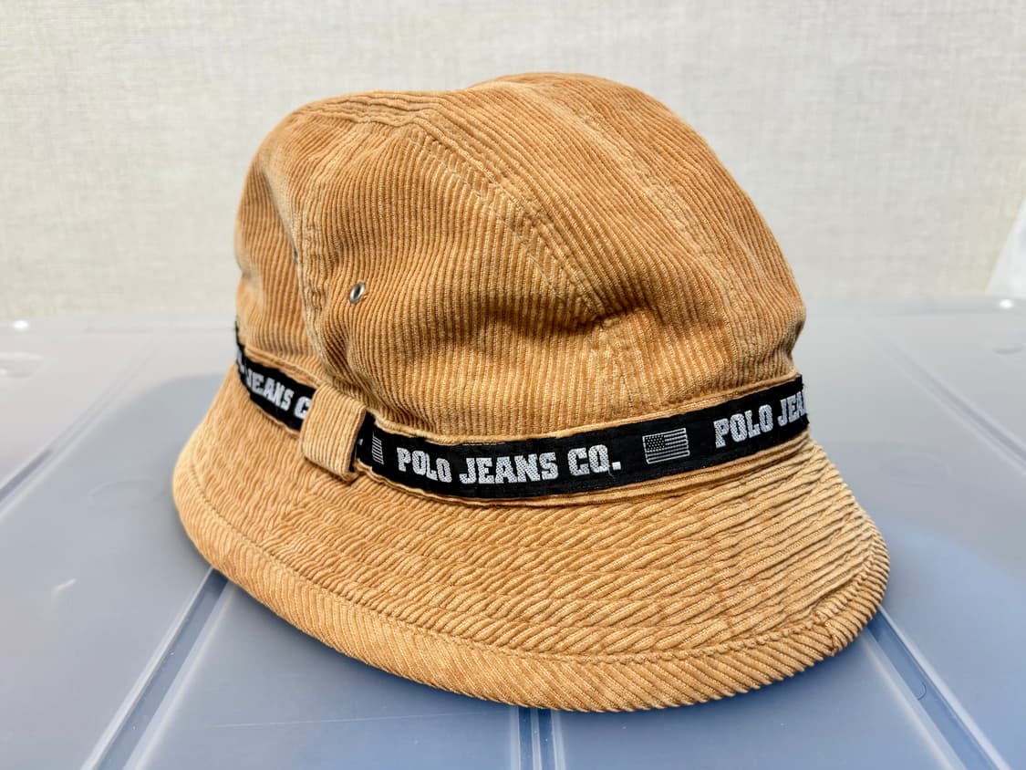폴로 진스 사파리 버킷햇 코듀로이 모자 상품이미지1