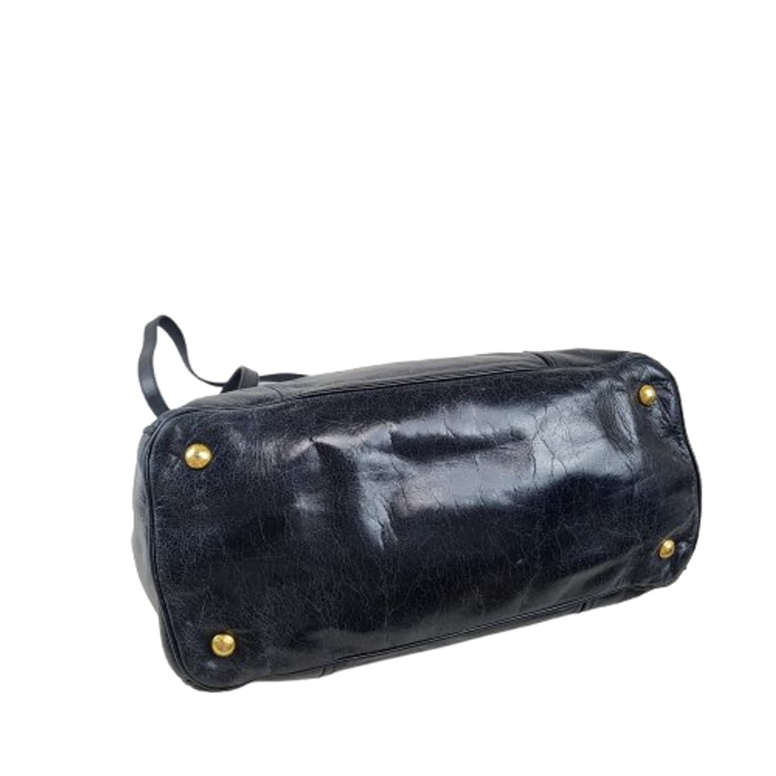 정품 프라다 비텔로 샤인 다크네이비 사첼백 상품이미지5